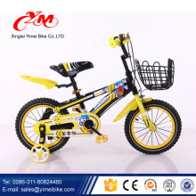 Chine en gros sport 12 pouce vélo pour garçons / usine prix bébé pas cher enfants vélos de montagne / enfants 4 roues enfants vélo vente